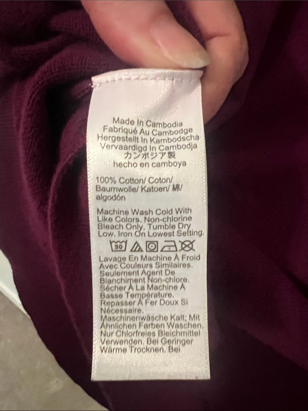 J. Crew Ruffled Crewneck Sweater- Plum - Picture 4 of 4